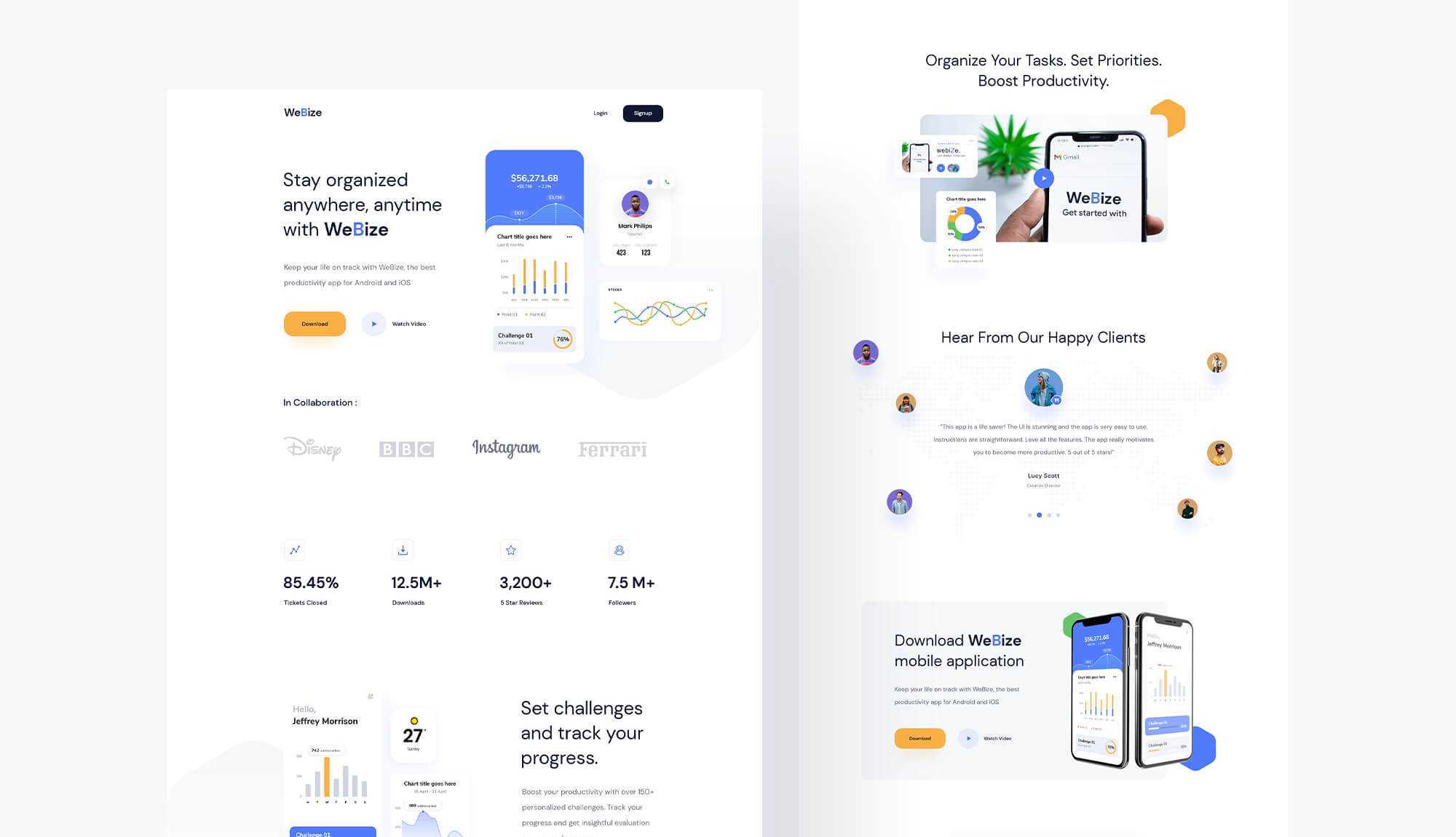 App21 Mobile App Website Template Templately