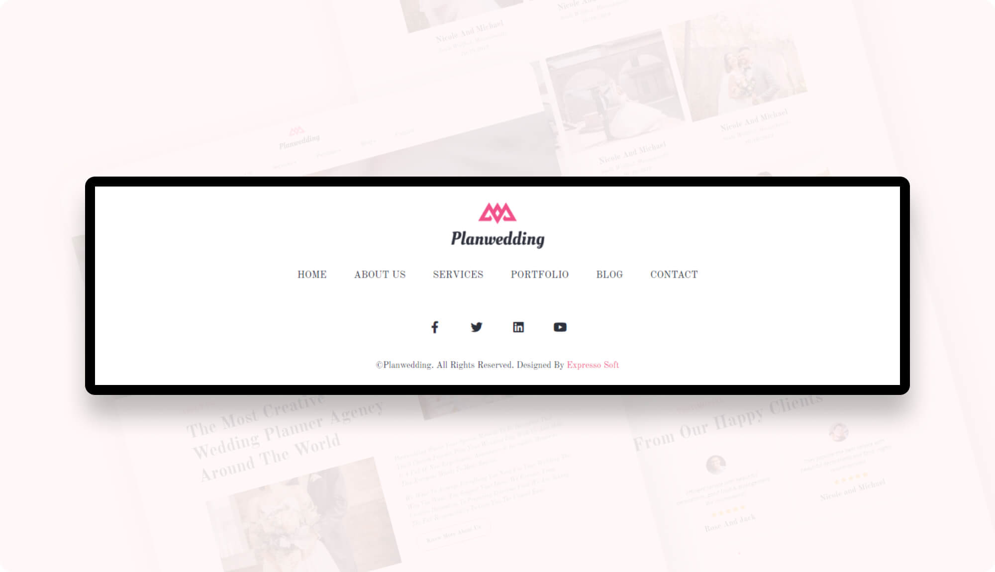 Planwedding Wedding Planner Website Template Templately Planwedding Wedding Planner Website Template Templately