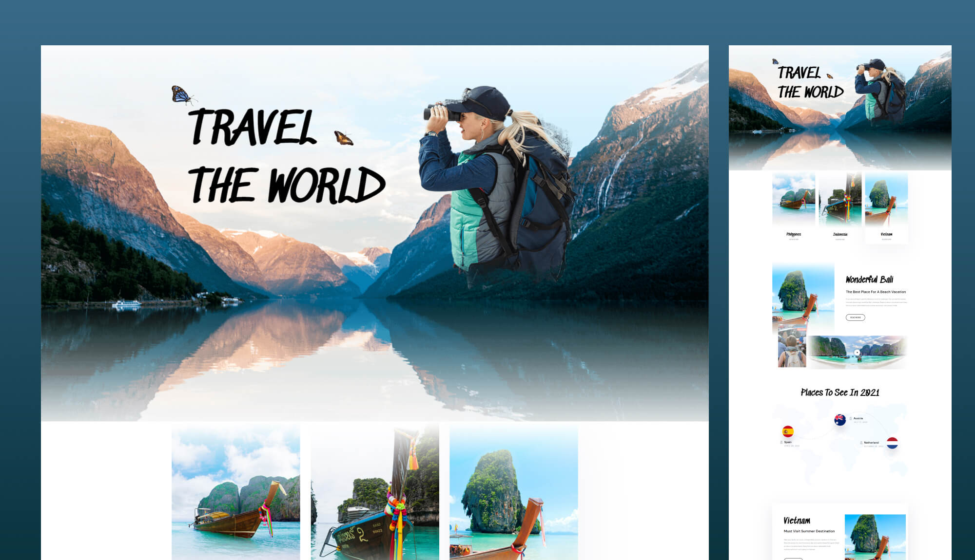 Wanderly - Travel Blog Gutenberg Template | Templately wanderly-travel-blog-gutenberg-template-templately